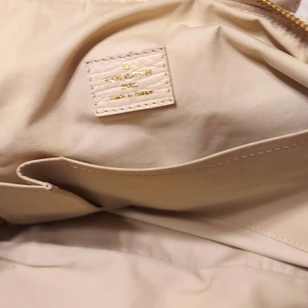 Louis Vuitton Monogram Mini Lin Croisette Marina Pink/Gray 2 Way Bag. VGC!